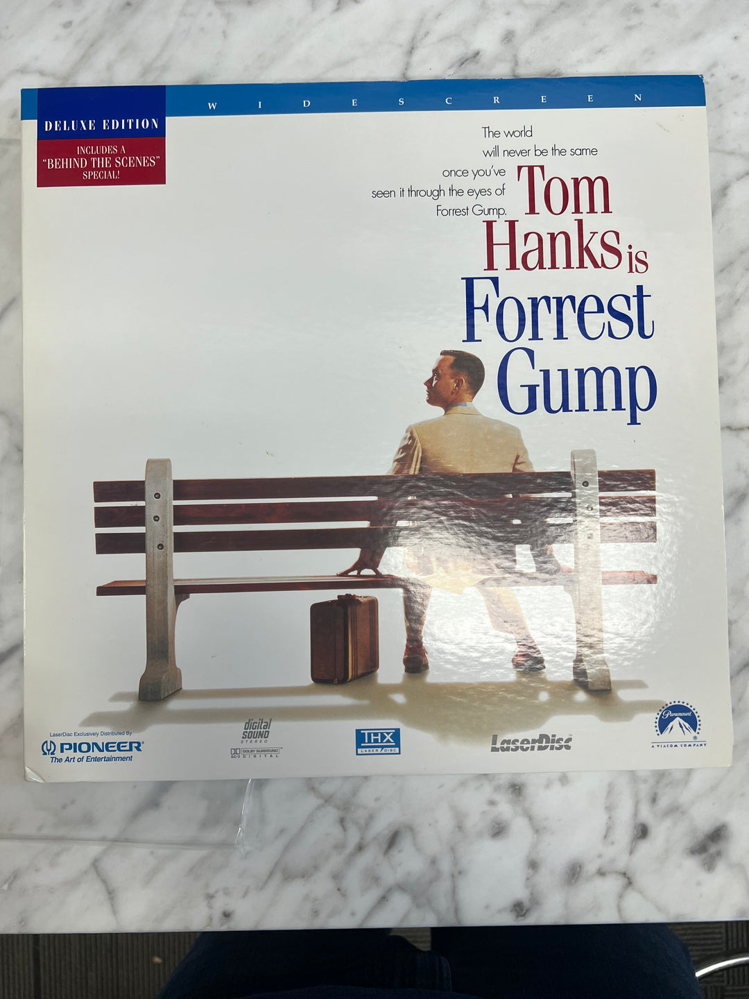 Forrest Gump Laserdisc Movie (Wide Screen)      LD121624