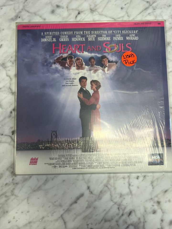 Heart and Souls Laserdisc Movie    LD121624