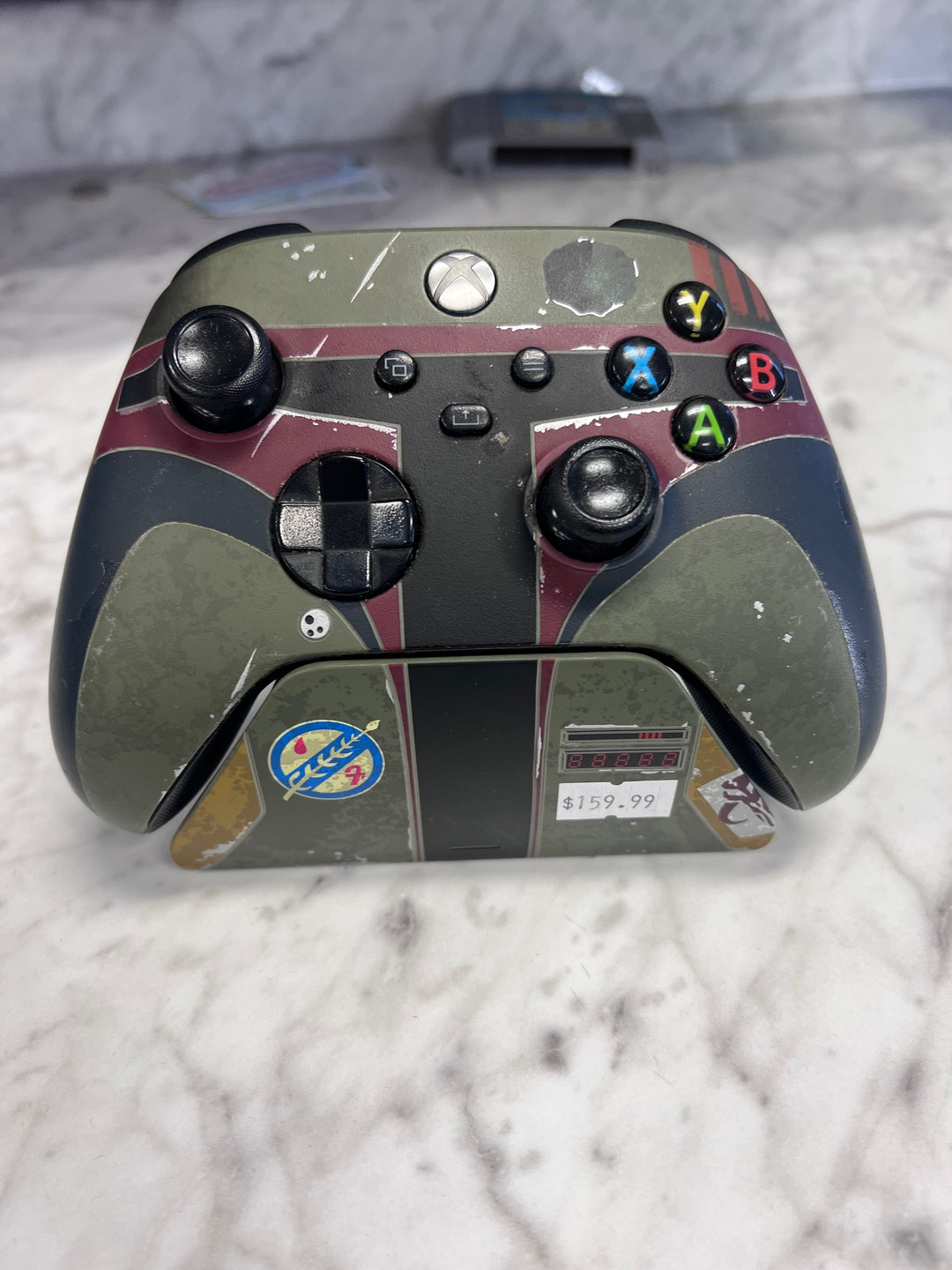 Xbox Series X Boba Fett Star Wars Controller and Charge Dock UA11926