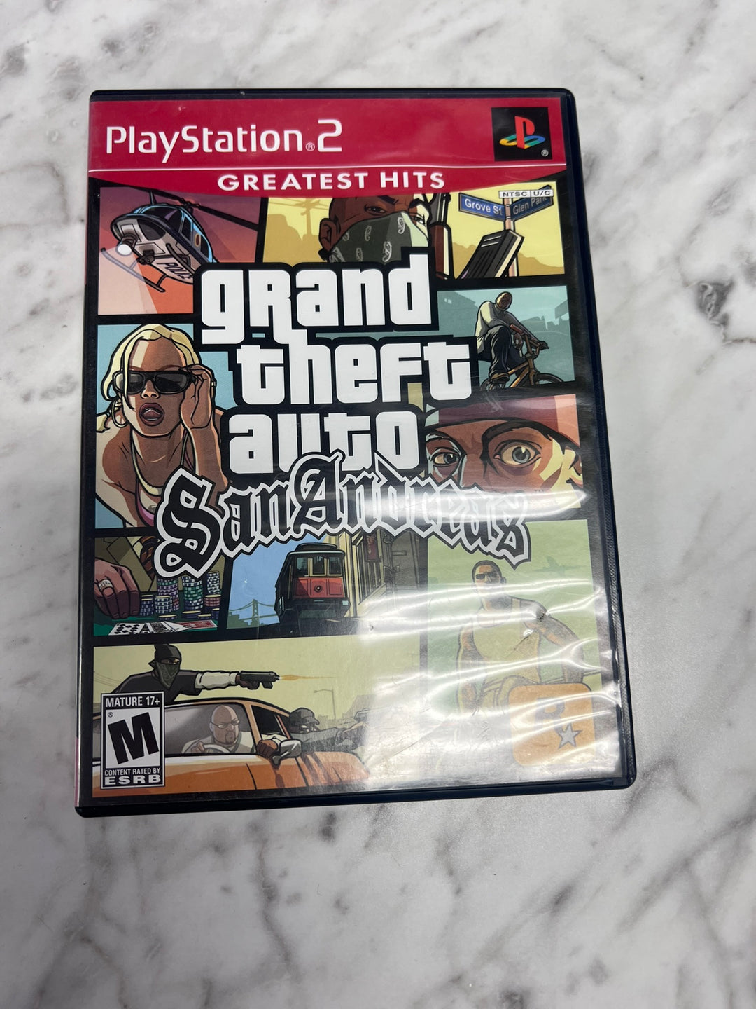 Grand Theft Auto San Andreas CASE ONLY PS2 Playstation 2 CO11926