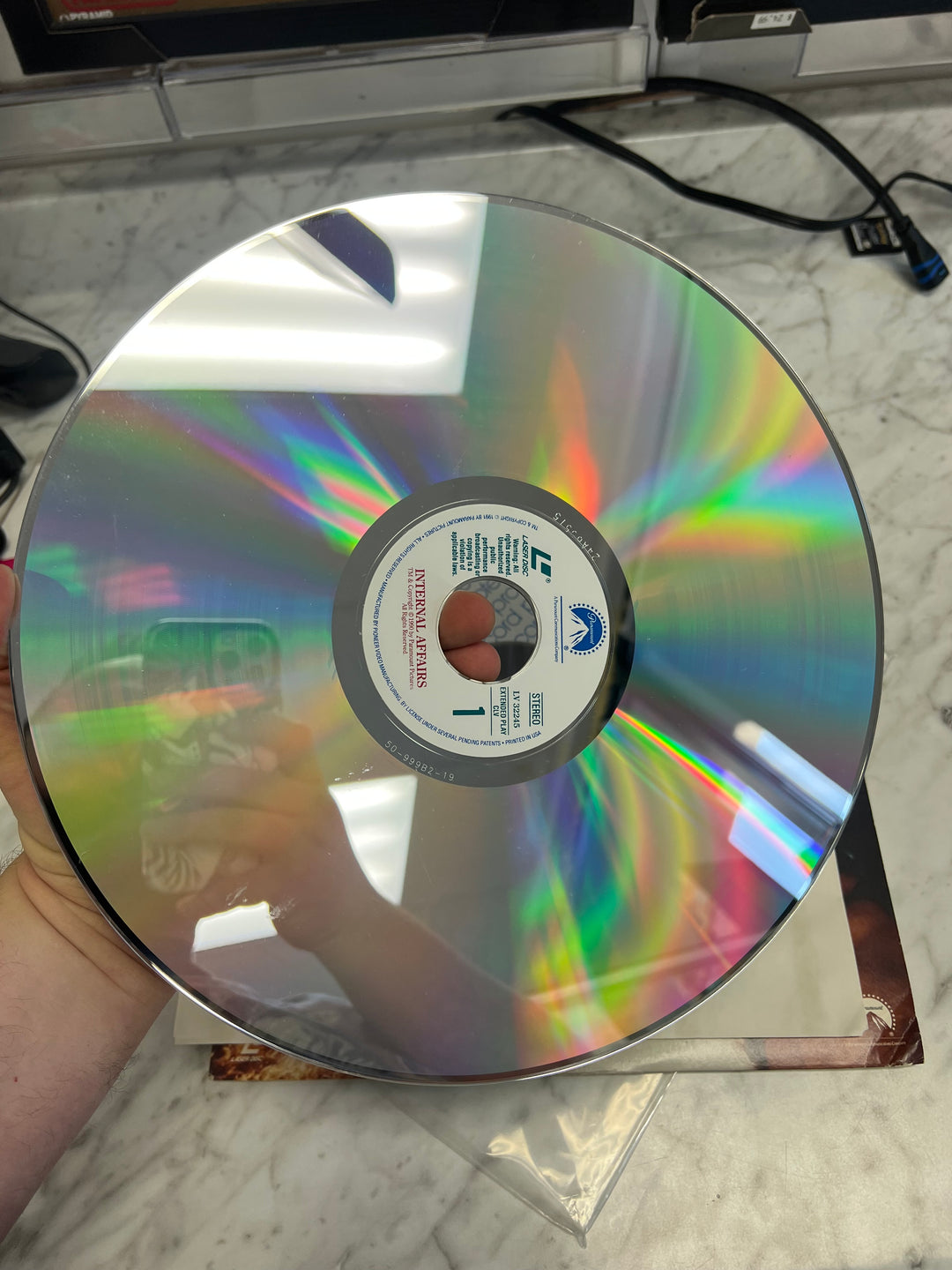 Internal Affairs Laserdisc Movie    LD121624