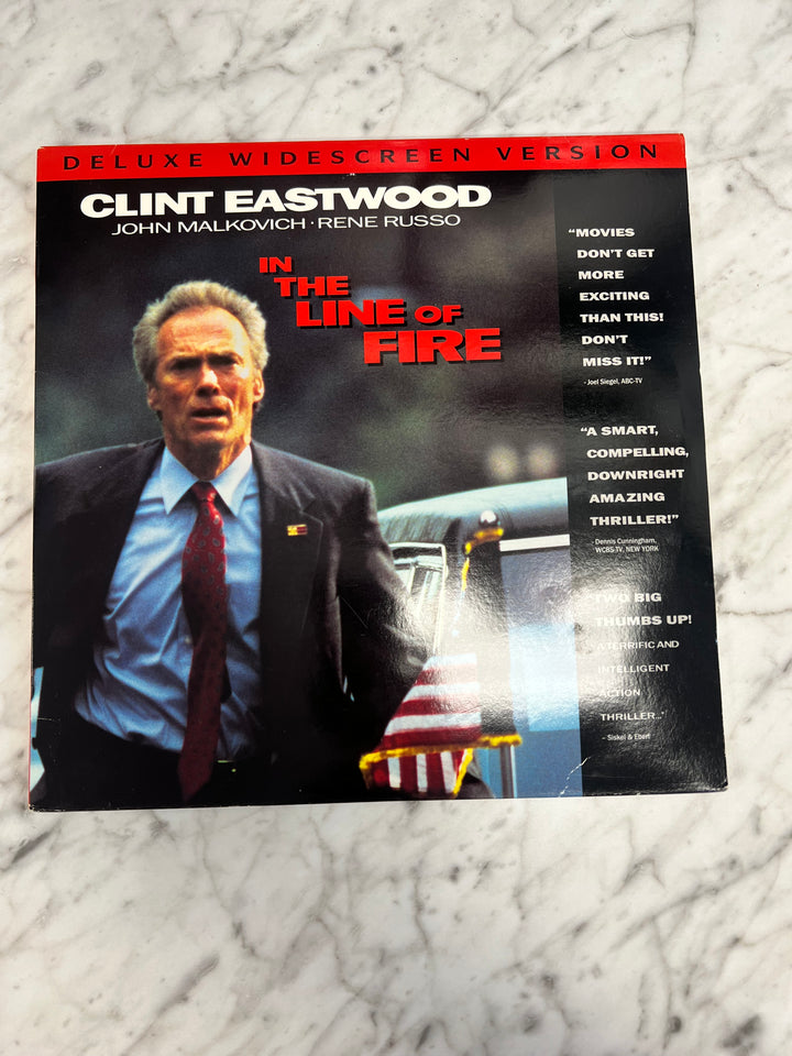In the Line of Fire Laserdisc Movie    LD121624