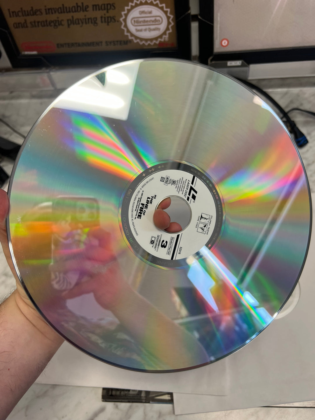 In the Line of Fire Laserdisc Movie    LD121624