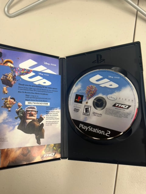 Disney/Pixar Up for Playstation 2 PS2 in case. Tested and Working.     DO63024