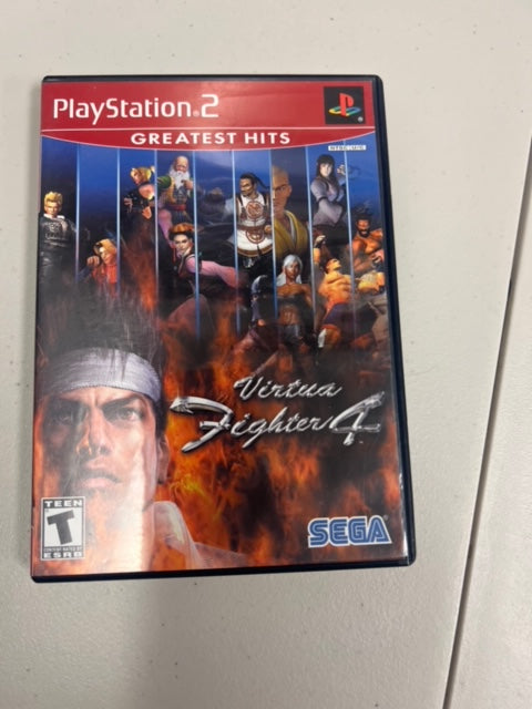 Virtua Fighter 4 for Playstation 2 PS2 in case. Tested and Working.     DO63024