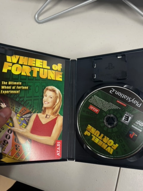 Wheel of Fortune for Playstation 2 PS2 in case. Tested and Working.     DO63024
