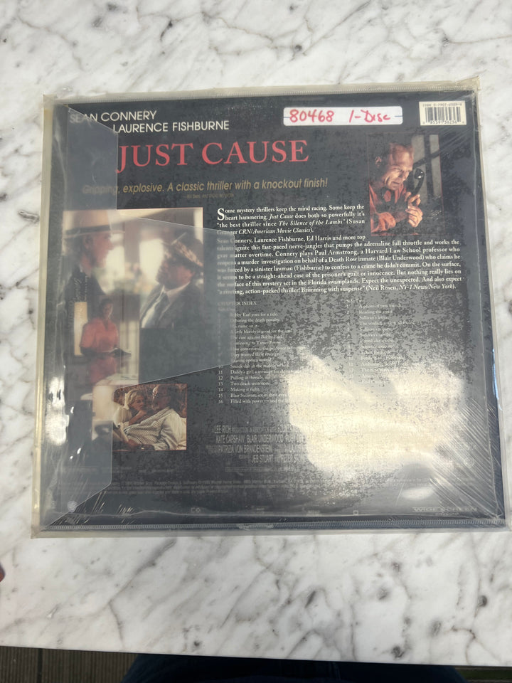 Just Cause Laserdisc Movie    LD121624