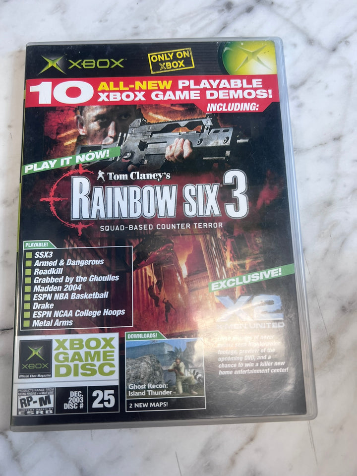 Official Xbox Magazine December 2003 Demo Disc ONLY (No Magazine!) DE12026