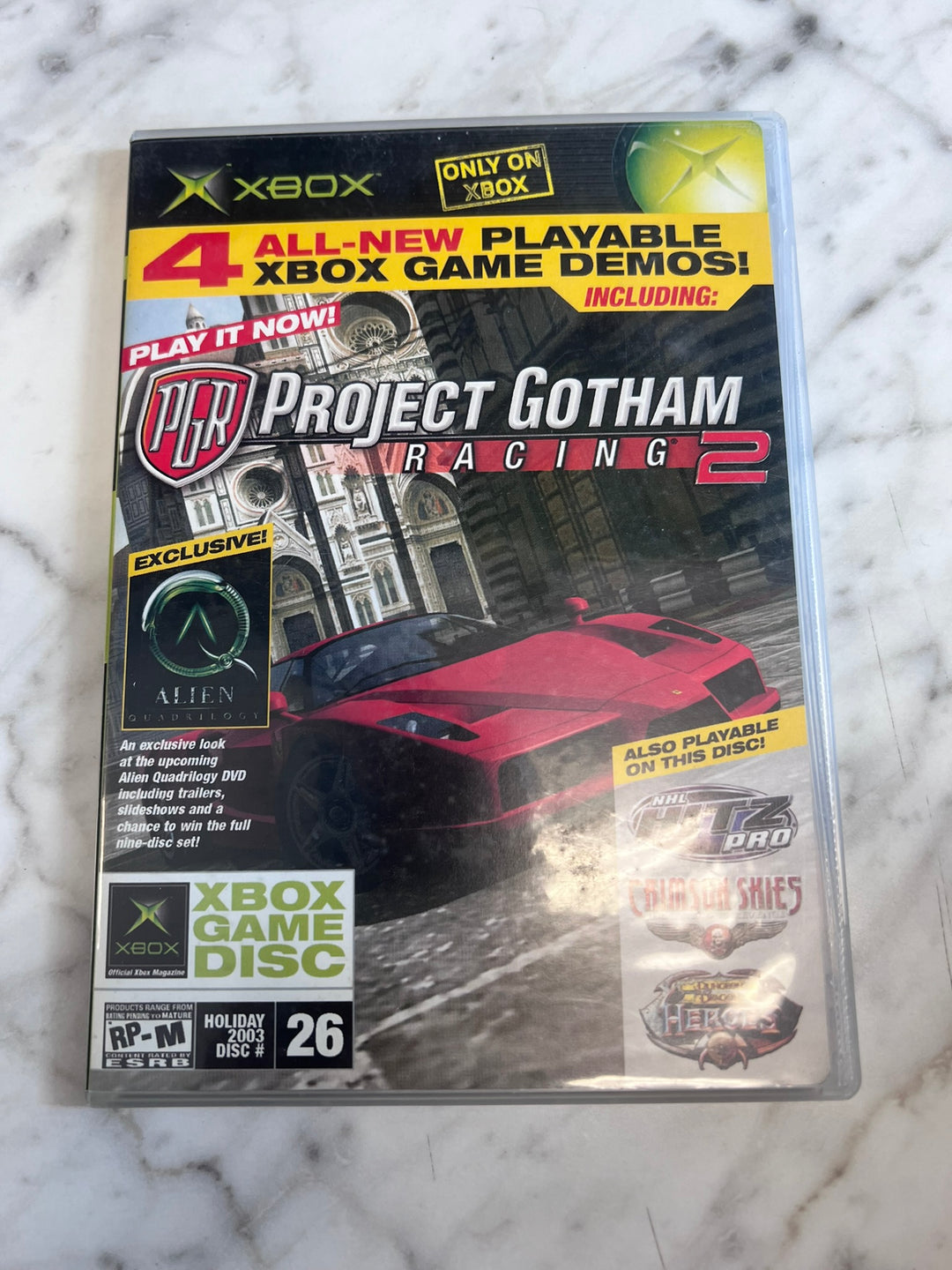 Official Xbox Magazine Holiday 2003 Demo Disc ONLY (No Magazine!) DE12026