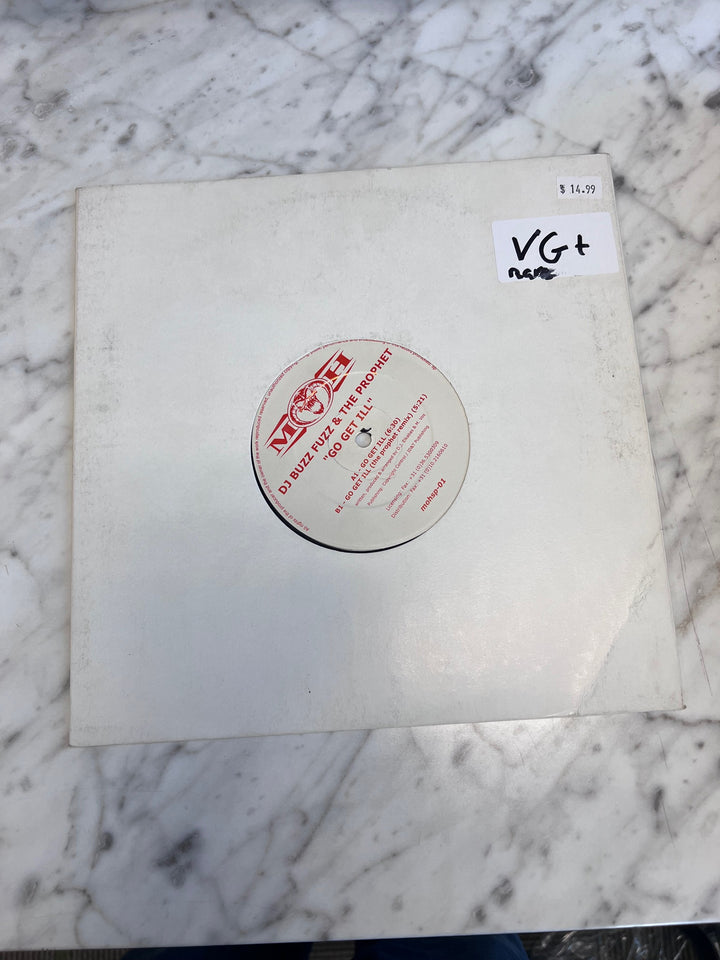 DJ Buzz Fuzz & The Prophet - Go Get Ill (VG+) Condition Vinyl Record VR92825
