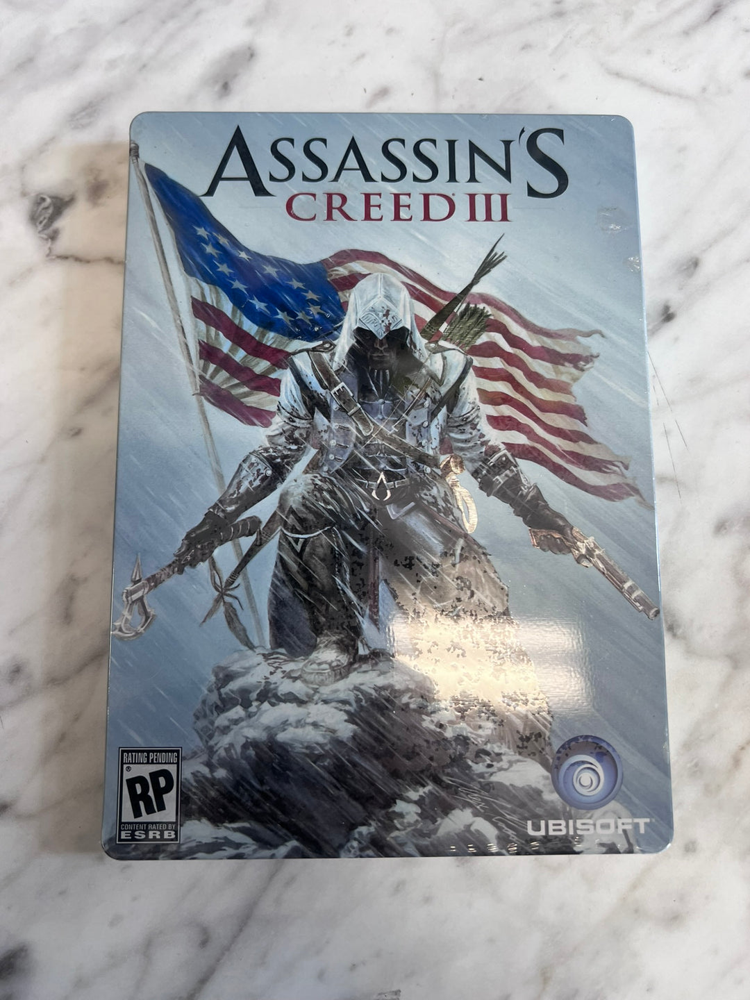 Assassin's Creed III Steelbook ONLY Sealed New CO11926