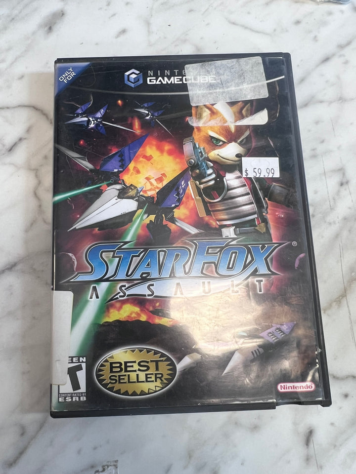 Star Fox Assault Nintendo Gamecube Case & Manual ONLY NO GAME  CO11926