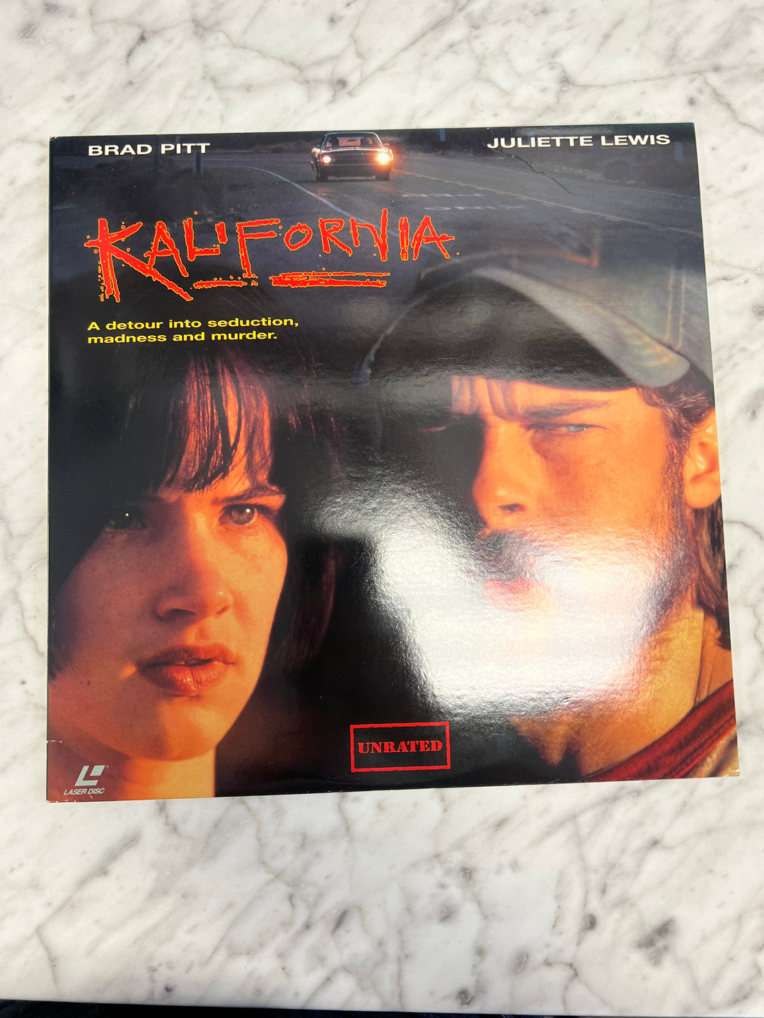 Kalifornia Laserdisc Movie    LD121624