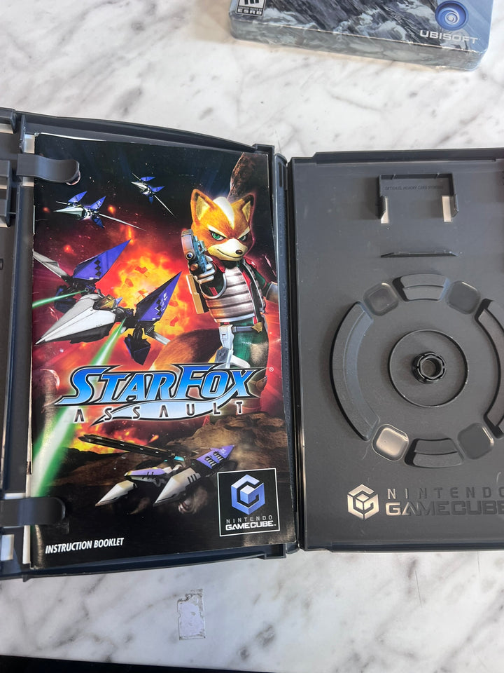 Star Fox Assault Nintendo Gamecube Case & Manual ONLY NO GAME  CO11926