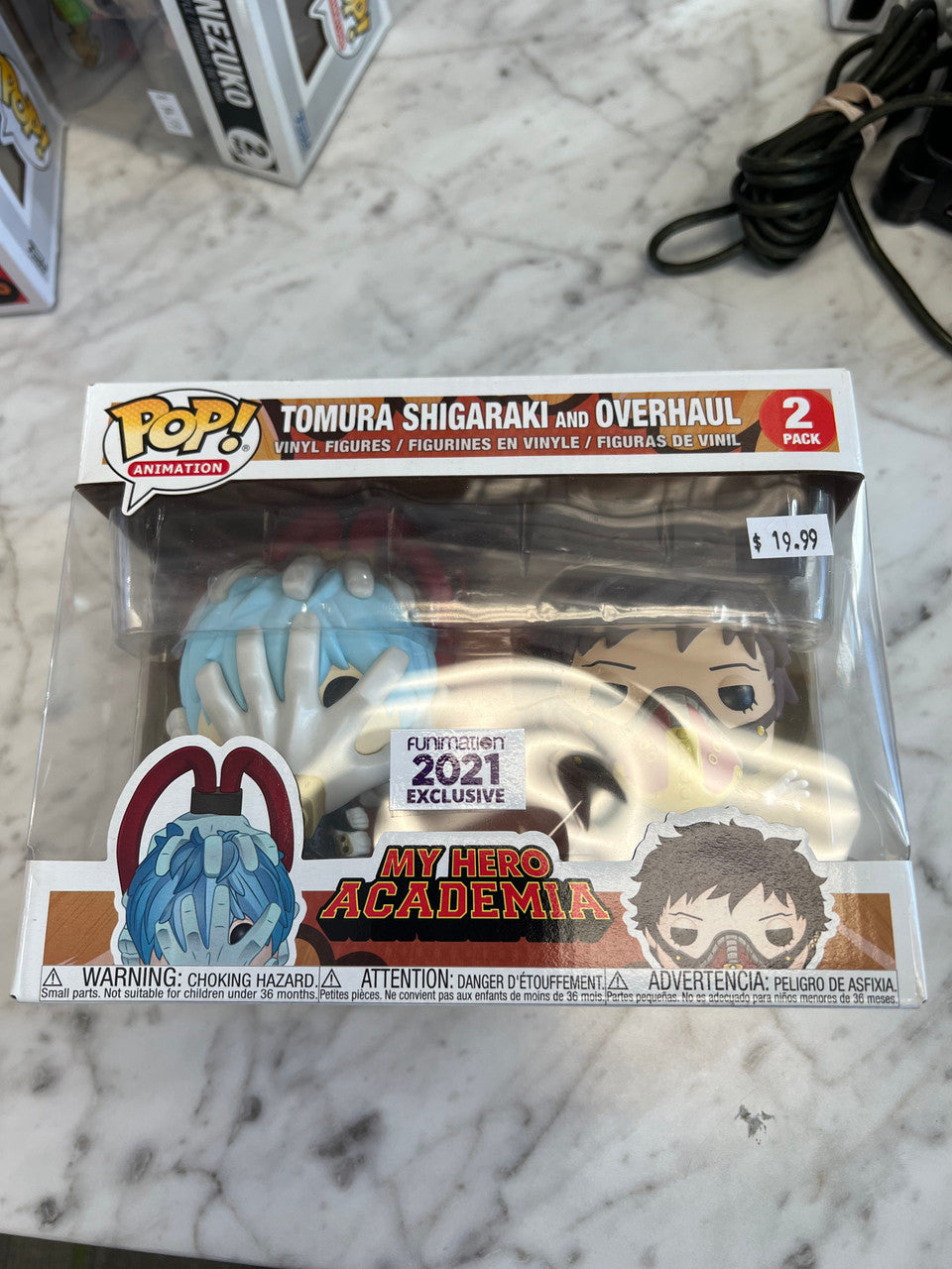 My Hero Academia Tomura Shigaraki And Overhaul Funko Pop 2 Pack