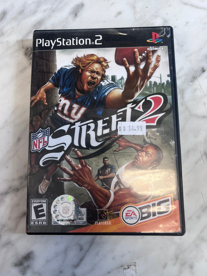 NFL Street 2 PS2 Playstation 2 Case & Manual ONLY NO GAME  CO11926