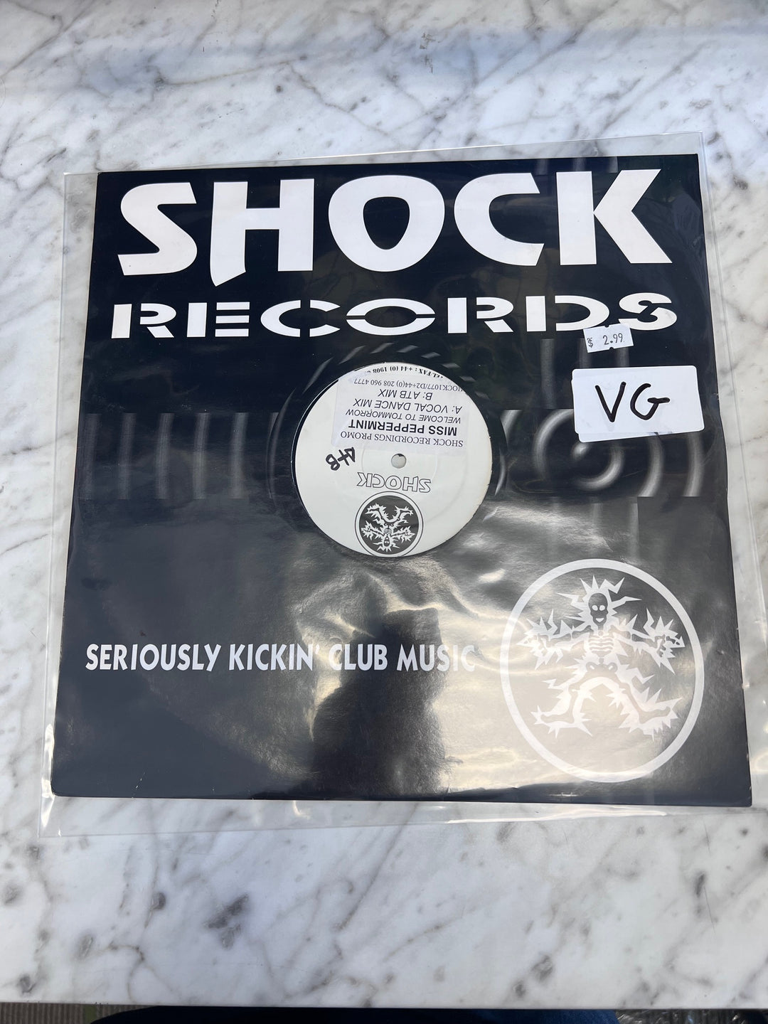 Miss Peppermint Welcome to Tomorrow Shock Records Promo (VG) Condition Vinyl Record VR92825