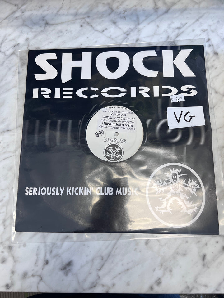 Miss Peppermint Welcome to Tomorrow Shock Records Promo (VG) Condition Vinyl Record VR92825