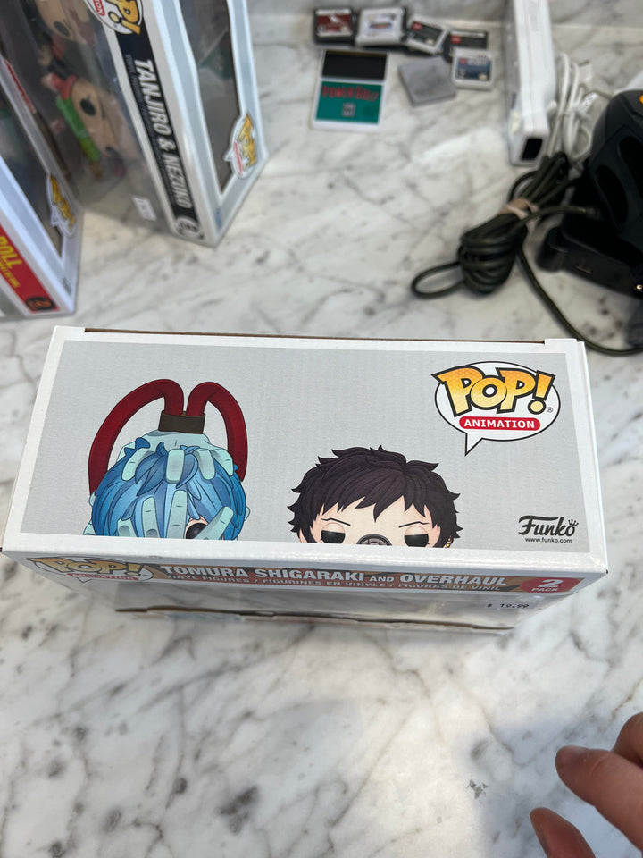 My Hero Academia Tomura Shigaraki And Overhaul Funko Pop 2 Pack