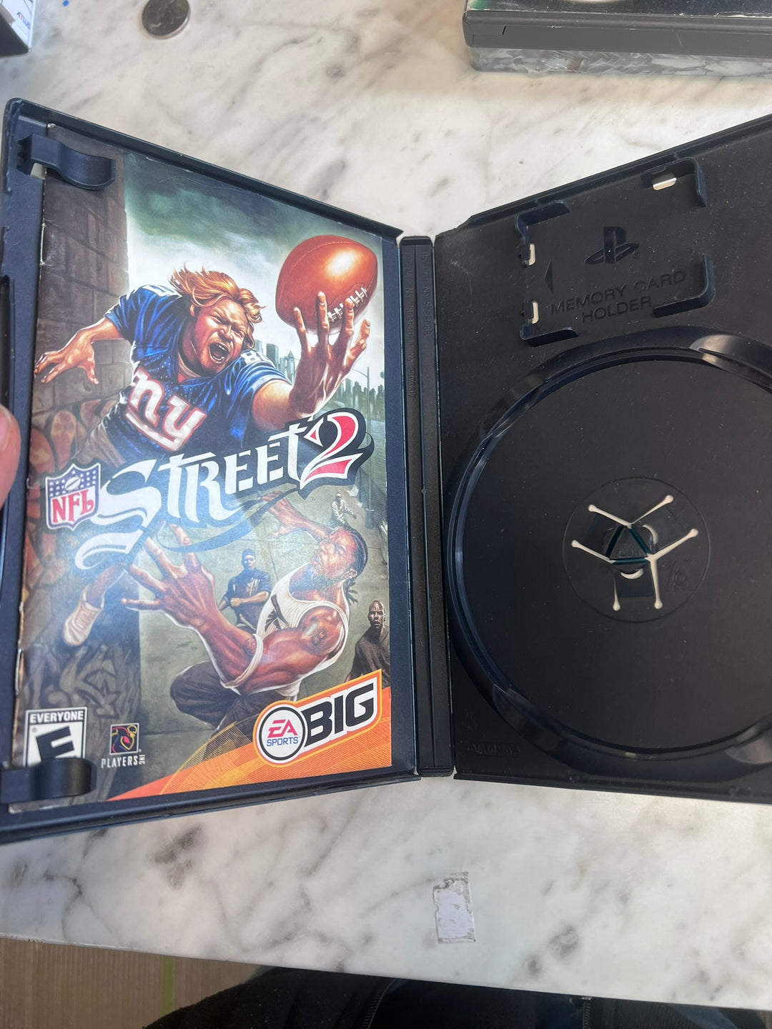 NFL Street 2 PS2 Playstation 2 Case & Manual ONLY NO GAME  CO11926