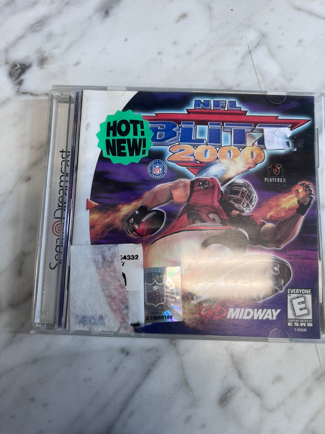 NFL Blitz 2000 Sega Dreamcast Case & Manual ONLY NO GAME  CO11926