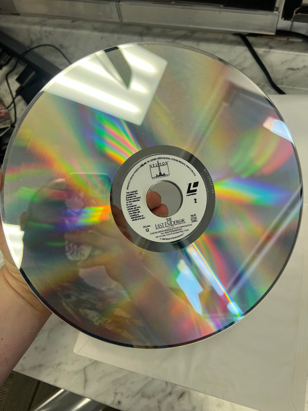 The Last Emperor Laserdisc Movie    LD121624