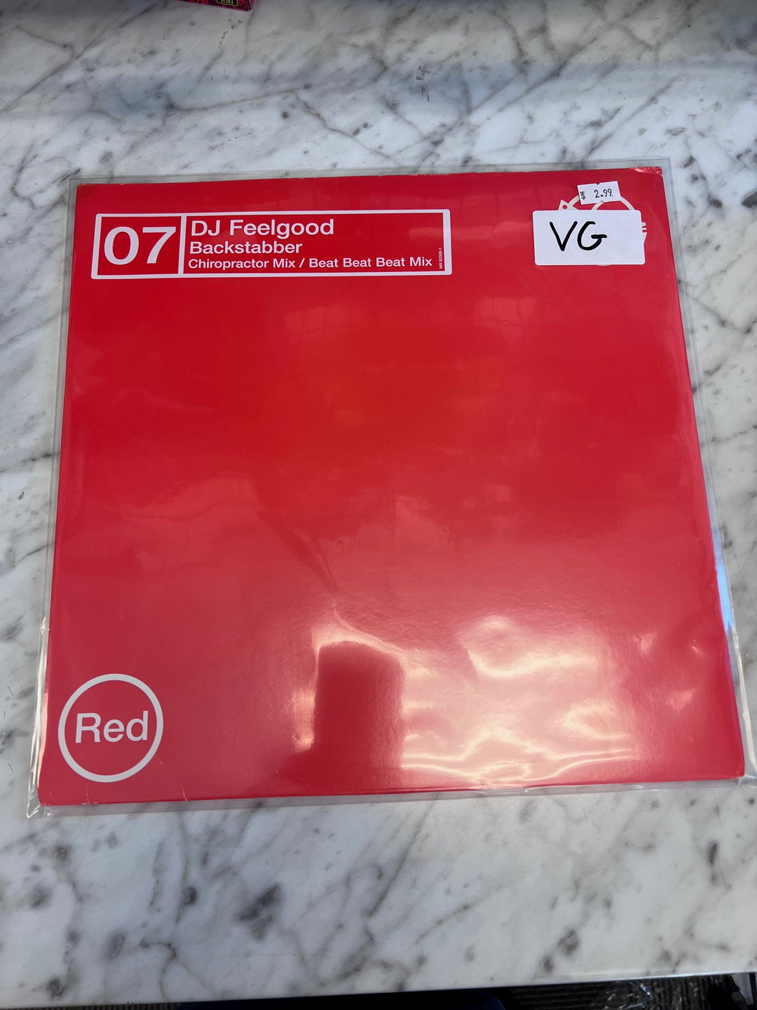 DJ Feelgood - Backstabber (VG) Condition Vinyl Record VR92825