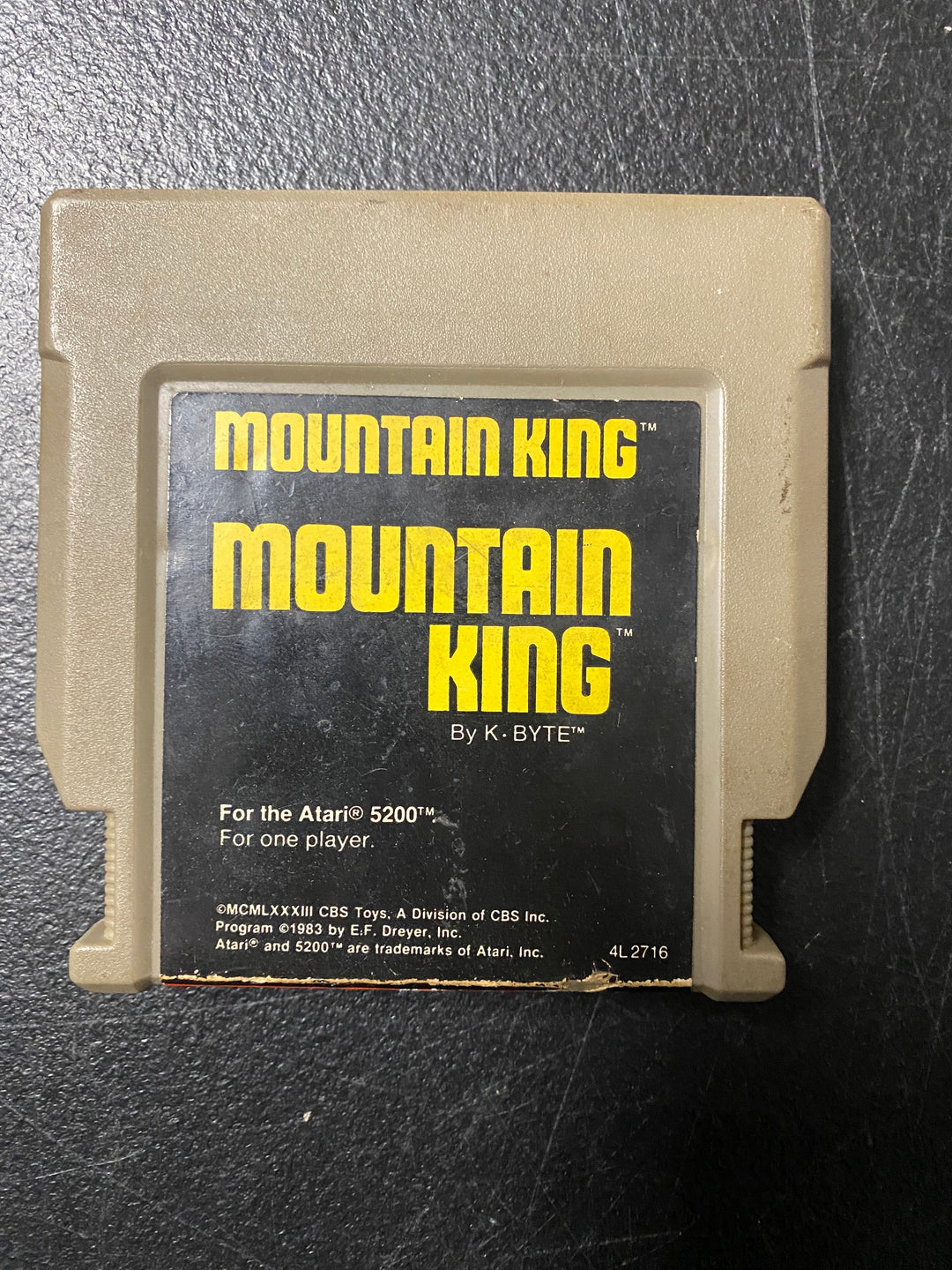 Mountain King - Atari 5200 AT111325