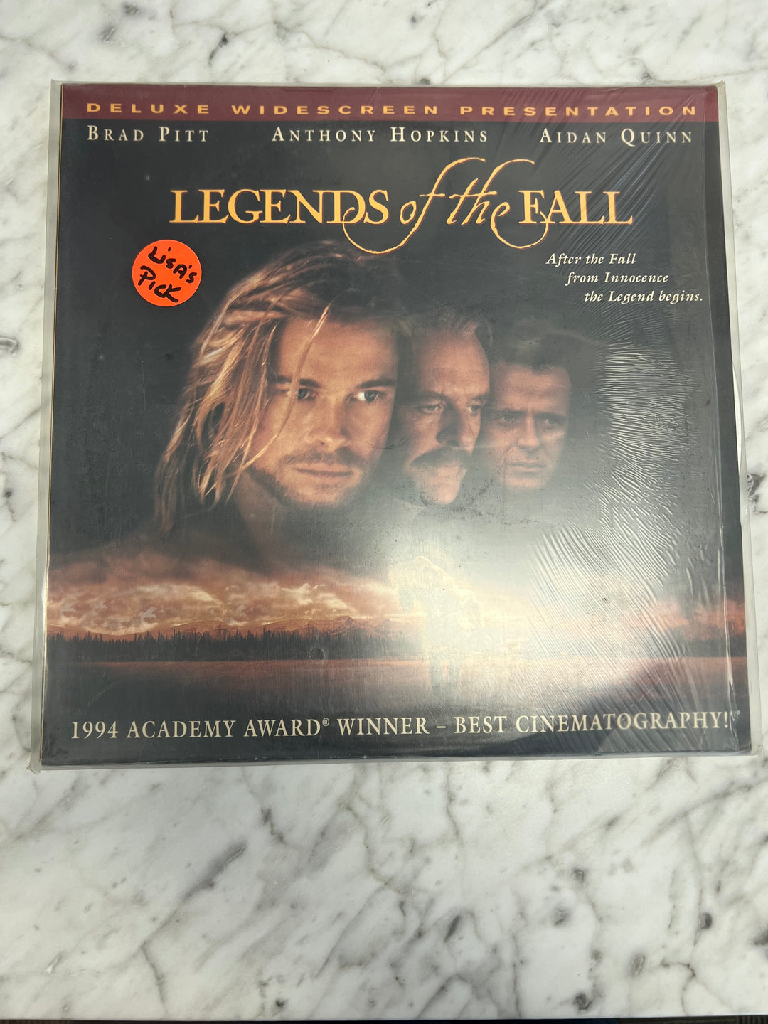 Legends of the Fall Laserdisc Movie    LD121624