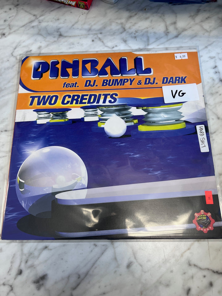Pinball ft DJ Bumpy & DJ Dark Two Credits (VG) Condition Vinyl Record VR92825