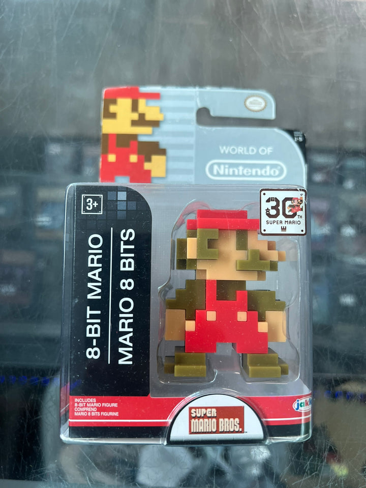 New Jakks Pacific 8-Bit Mario Mario 8 Bits Figure NT72226