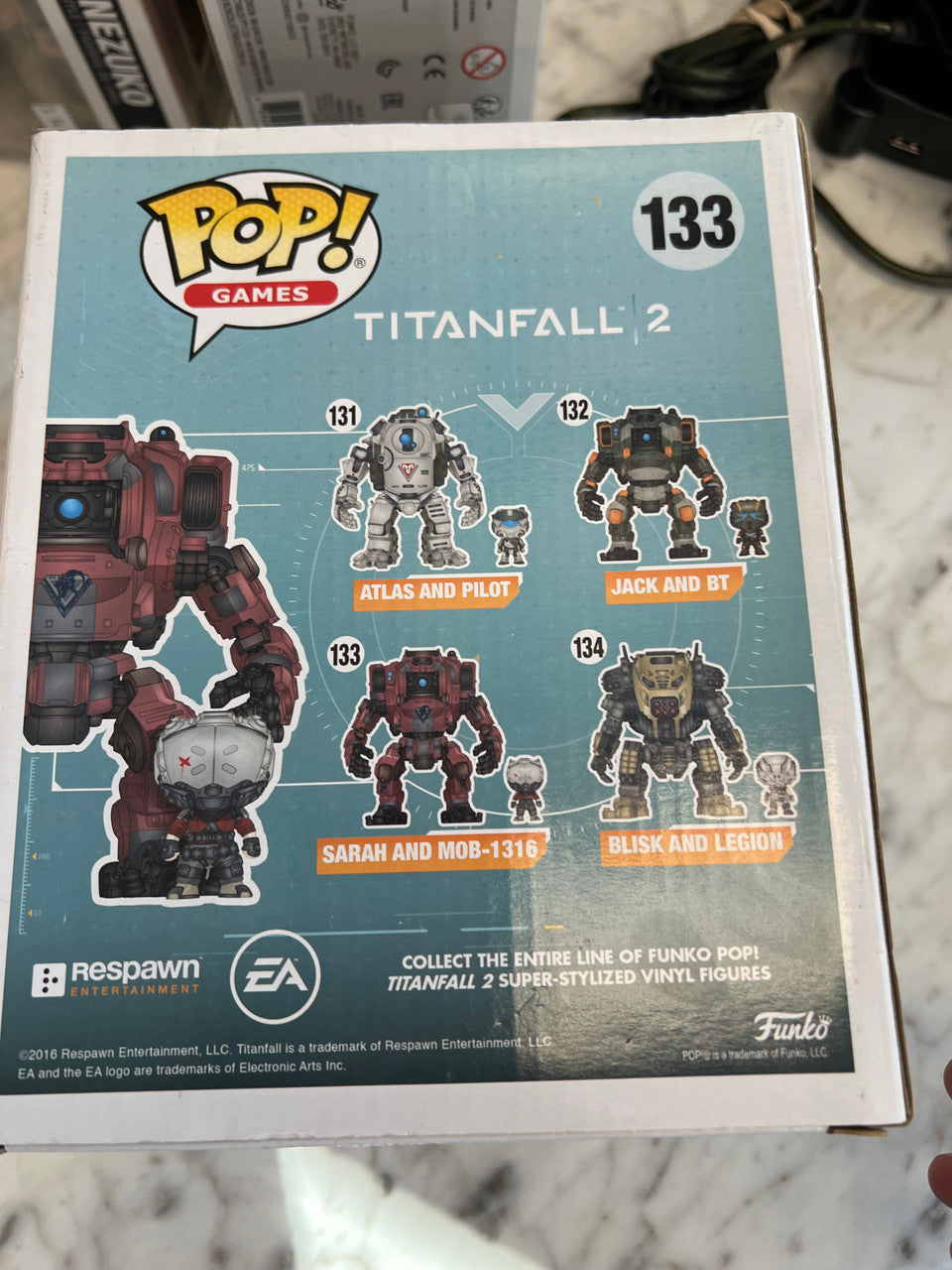 Sarah and MOB 1316 Titanfall 2 #133 Funko Pop