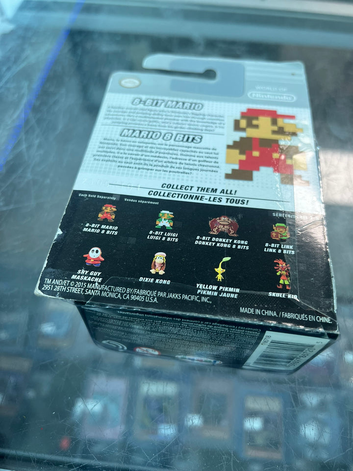 New Jakks Pacific 8-Bit Mario Mario 8 Bits Figure NT72226