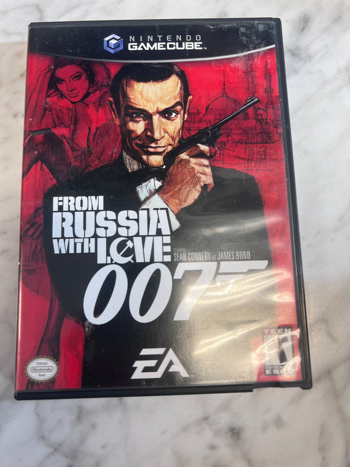 007 From Russia With Love Nintendo Gamecube Case & Manual ONLY NO GAME  CO11926