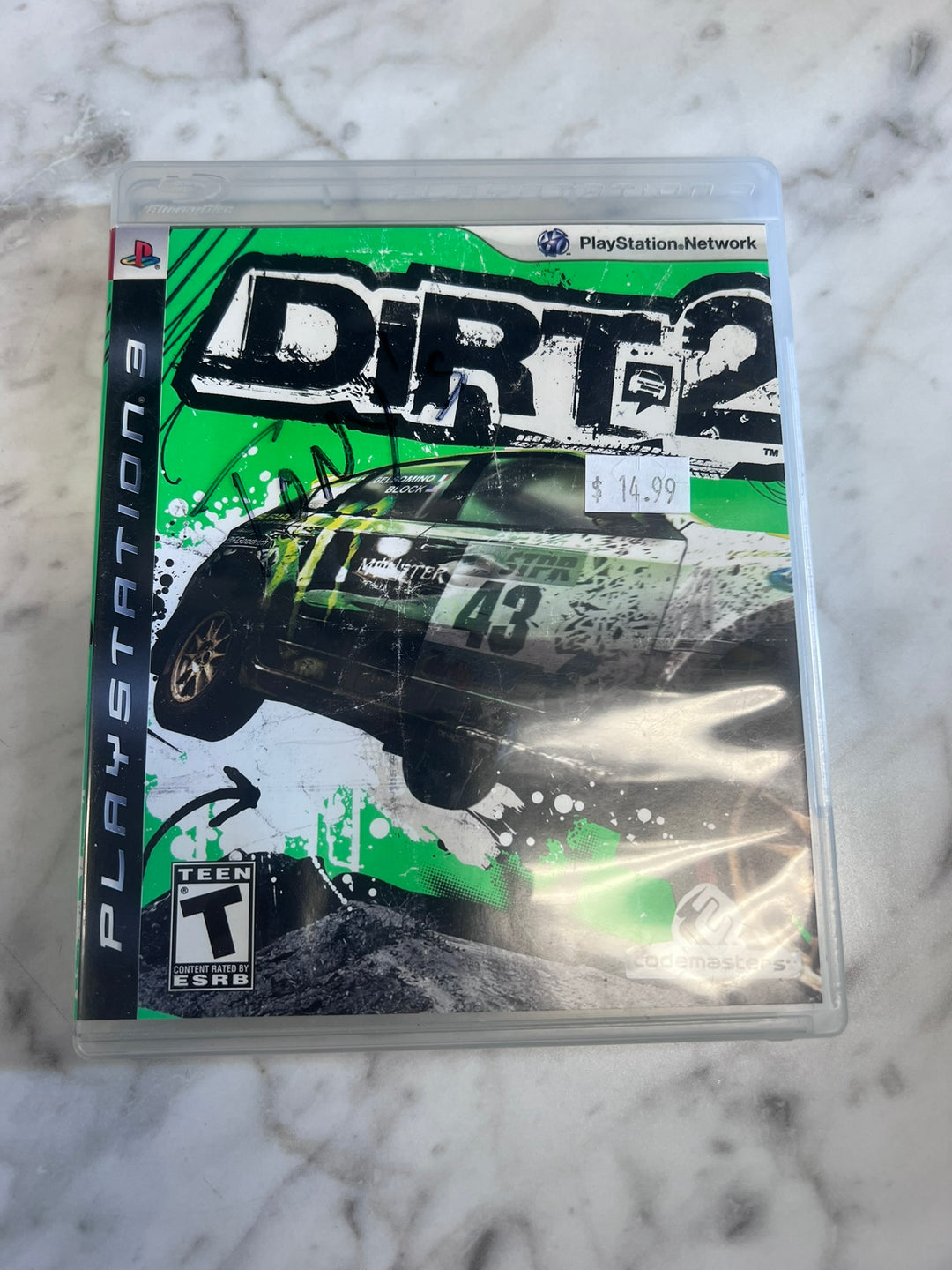 Dirt 2 PS3 Playstation 3 Case and Manual ONLY NO GAME  CO11926