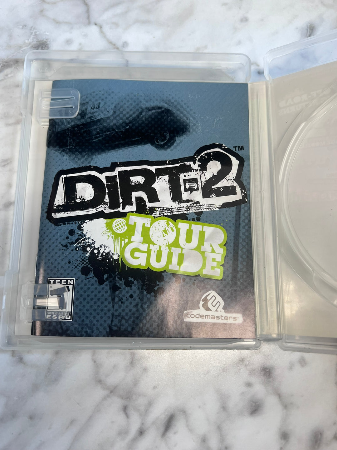 Dirt 2 PS3 Playstation 3 Case and Manual ONLY NO GAME  CO11926