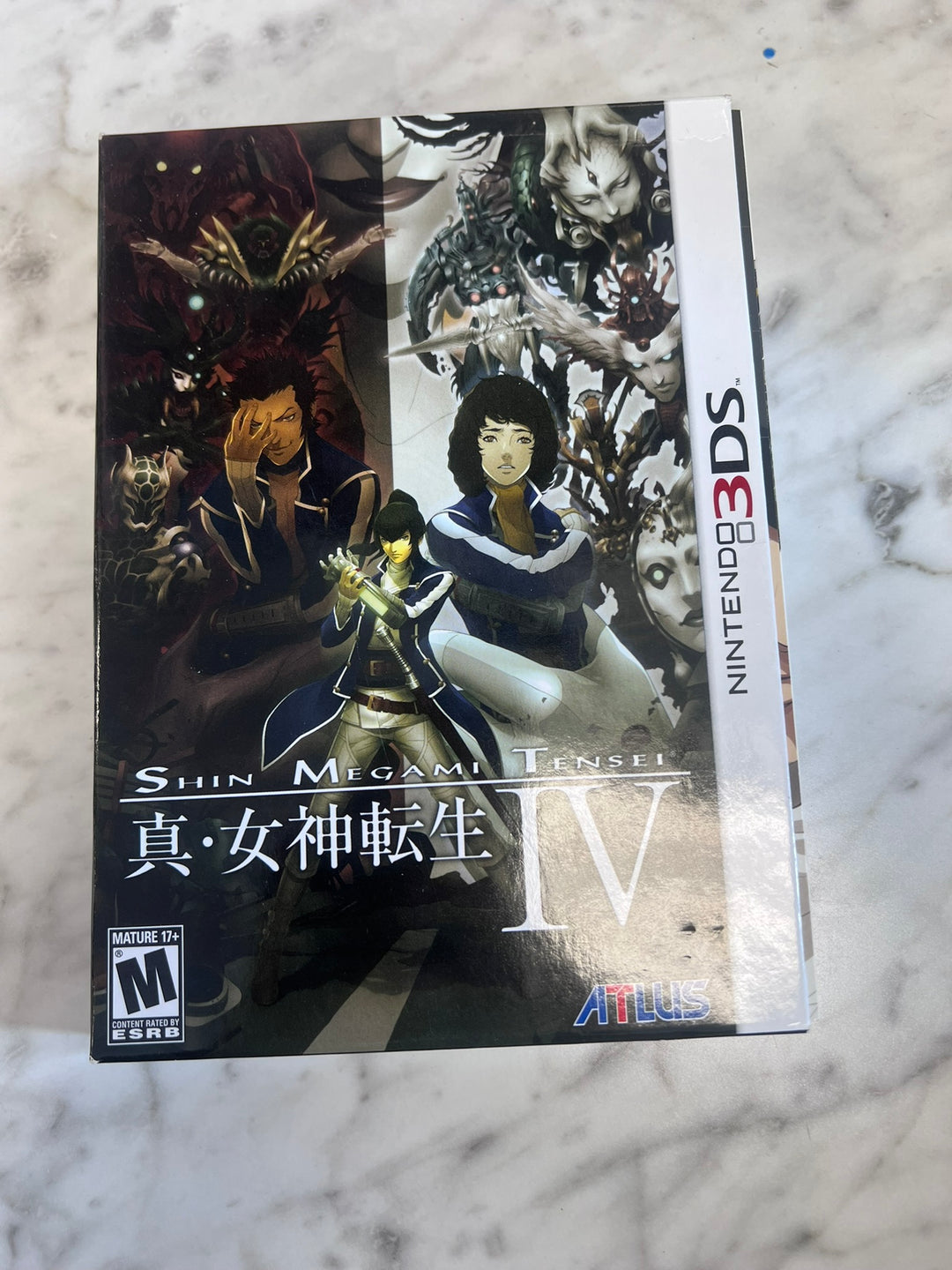 Shin Megami Tensei IV Big Box / Manual / Strategy & Design Book NO GAME  CO11926