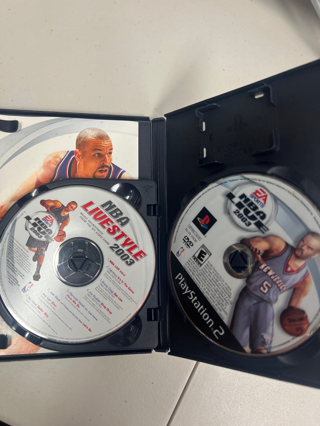 NBA Live 2003 for Playstation 2 PS2 in case. Tested and Working.     DO63024