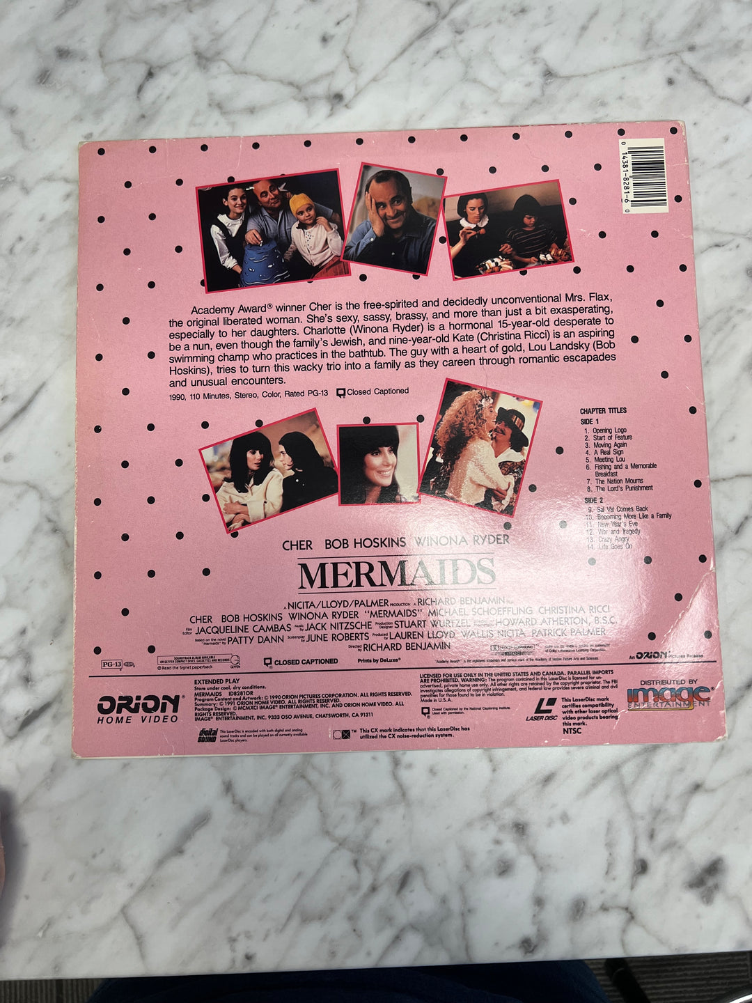 Mermaids Laserdisc Movie    LD121624