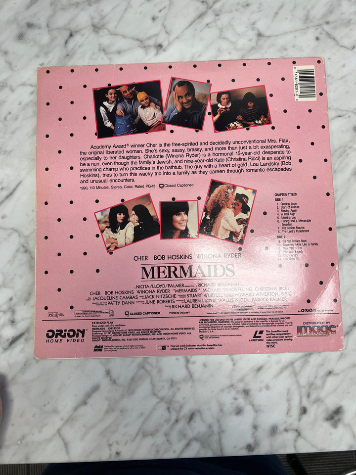 Mermaids Laserdisc Movie    LD121624