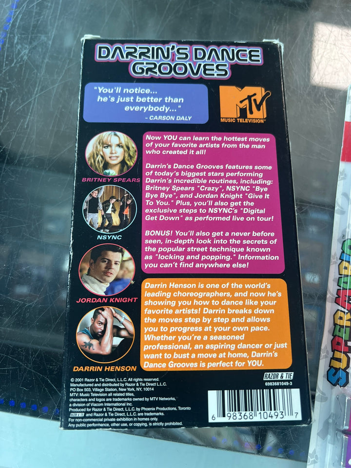 Darrin's Dance Grooves VHS PM72226