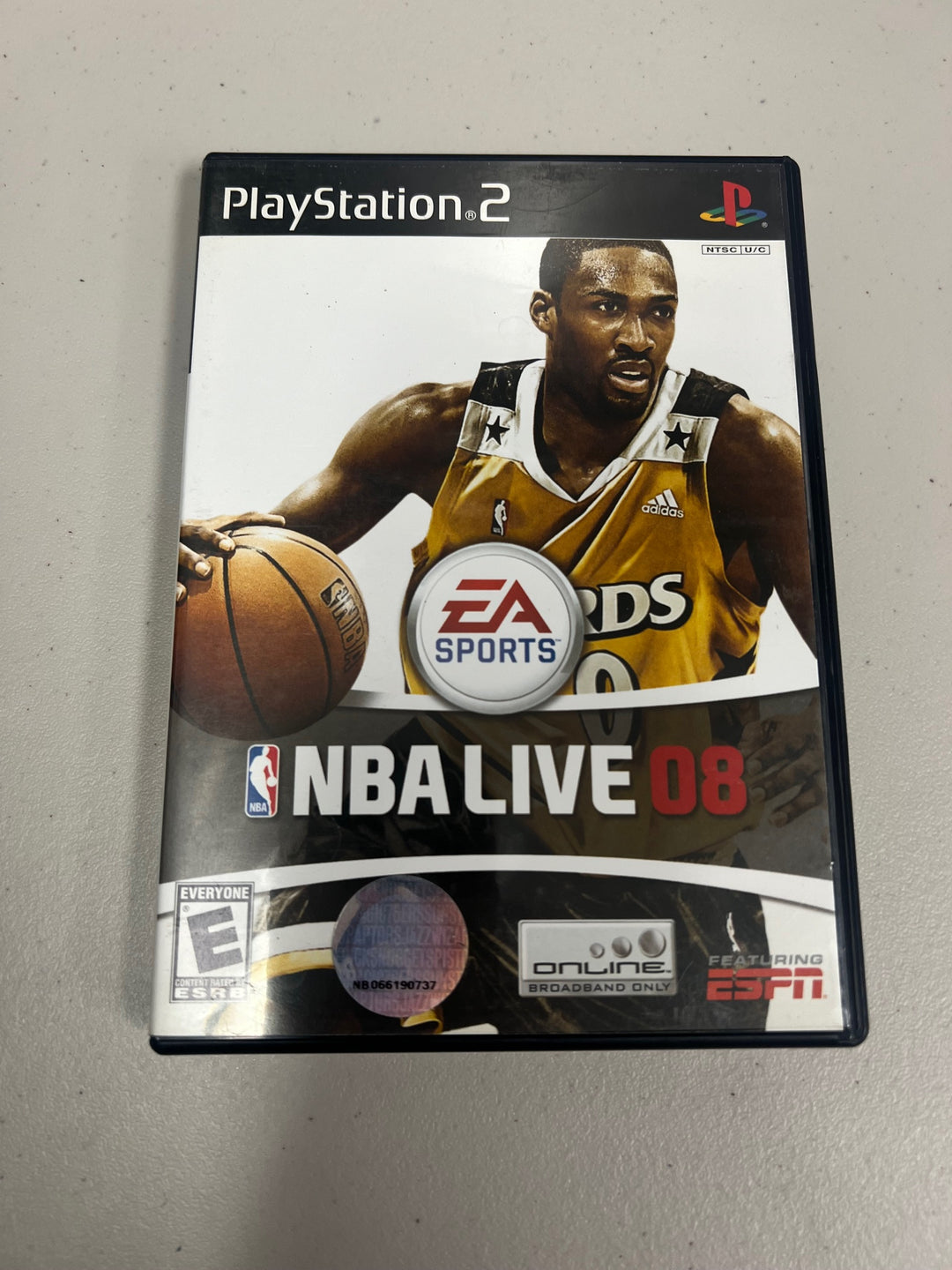 NBA Live 08 for Playstation 2 PS2 in case. Tested and Working.     DO63024