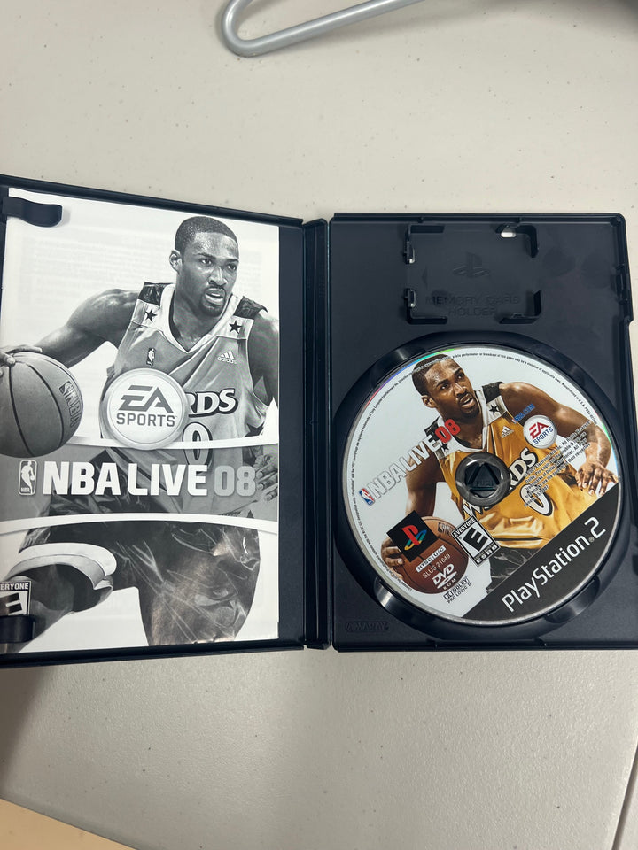 NBA Live 08 for Playstation 2 PS2 in case. Tested and Working.     DO63024