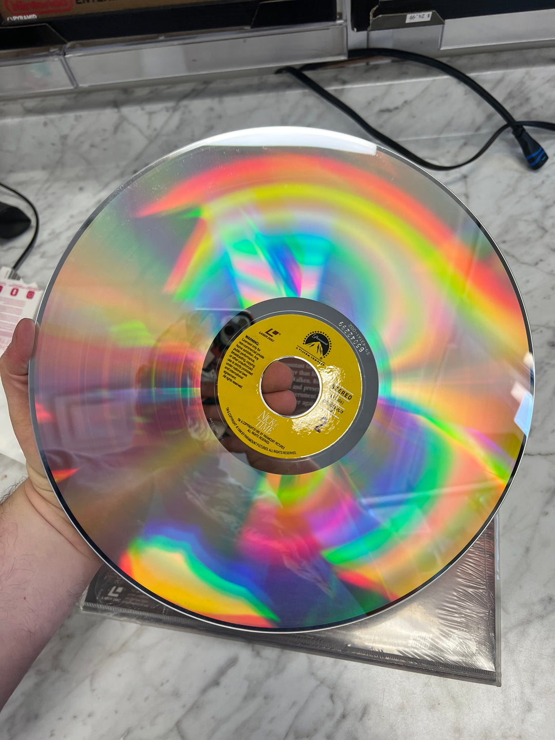 Nick Of Time Laserdisc Movie    LD121624