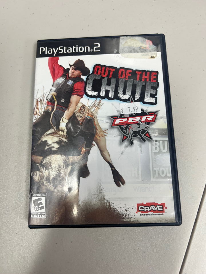 PBR Out of the Chute for Playstation 2 PS2 in case. Tested and Working.     DO63024