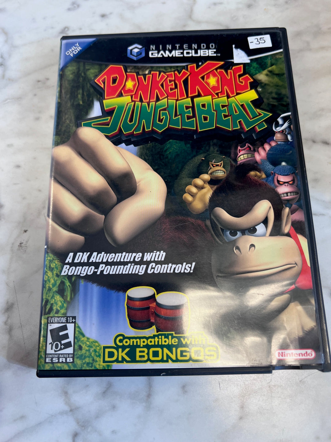 Donkey Kong Jungle Beat - Gamecube D92825