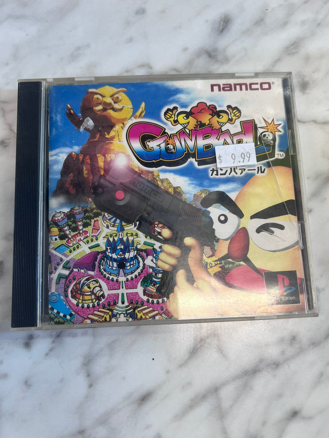 GunBarl (Point Blank) PS1 Playstation JAPANESE IMPORT IMP12026