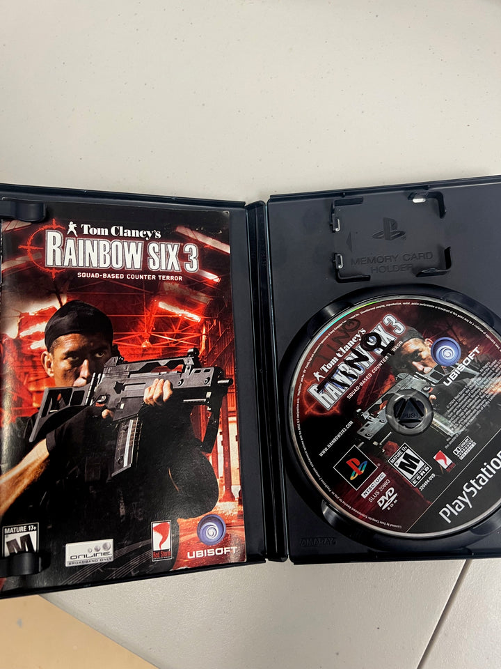 Tom Clancy's Rainbow Six 3 for Playstation 2 PS2 in case. Tested and Working.     DO63024