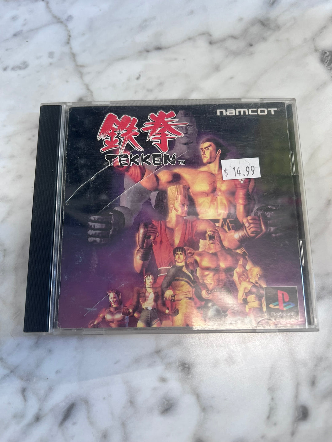 Tekken PS1 Playstation JAPANESE IMPORT IMP12026