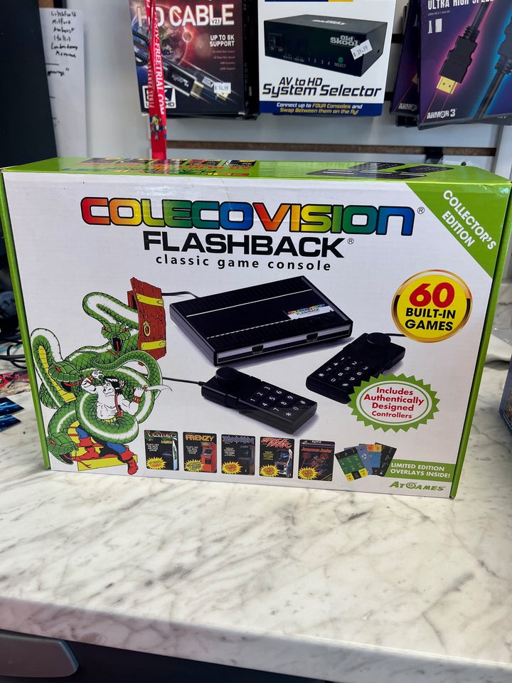 ColecoVision 2014 Flashback Classic Game Console AtGames Collectors Edition T7225